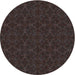 Square Machine Washable Transitional Black Brown Rug in a Living Room, wshpat894lblu