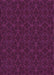 Patterned Medium Violet Red Pink Rug, pat894pur