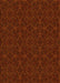 Patterned Mahogany Brown Rug, pat894yw