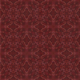 Sideview of Machine Washable Transitional Fire Brick Red Rug, wshpat894