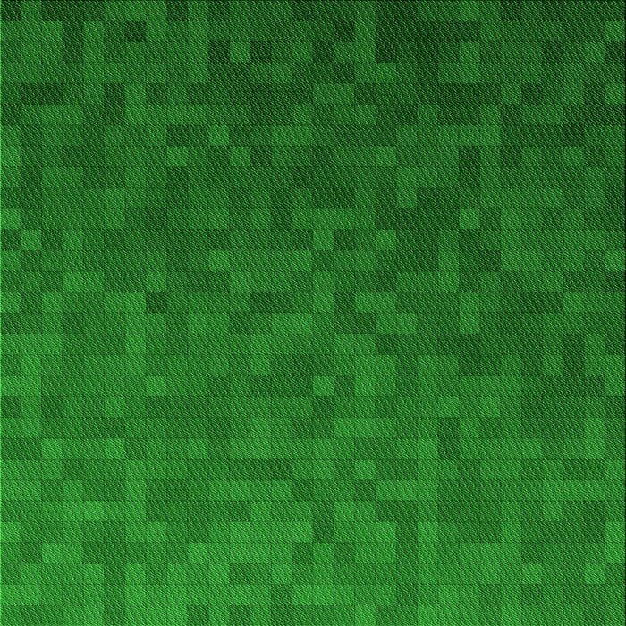 Round Patterned DarkGreen Rug, pat895grn