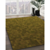 Patterned Bakers Brown Rug, pat895org