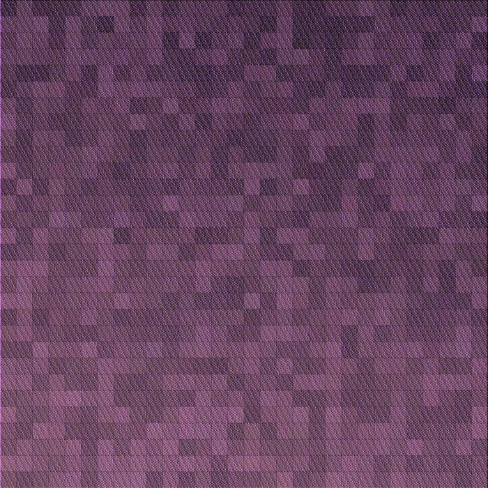 Round Patterned Plum Purple Rug, pat895pur