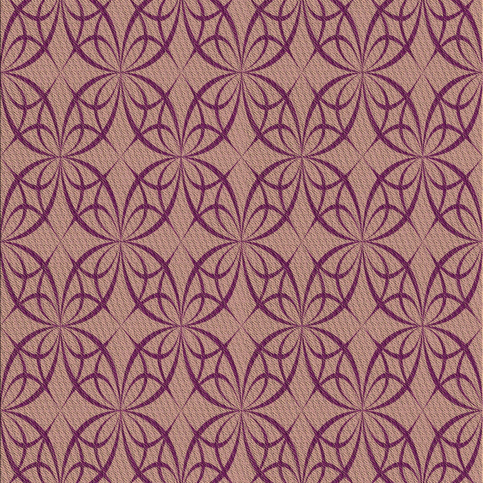 Patterned Pink Rug, pat896brn