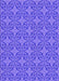 Patterned Purple Mimosa Purple Rug, pat896pur