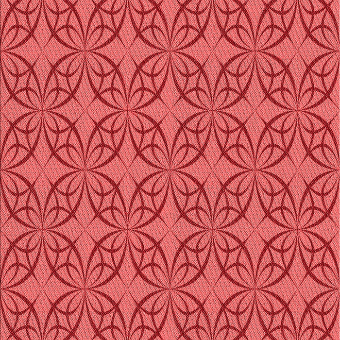 Patterned Red Rug, pat896rd