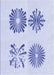 Machine Washable Transitional Lavender Blue Rug, wshpat897blu