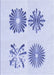 Patterned Lavender Blue Rug, pat897blu