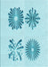 Patterned Electric Blue Rug, pat897lblu
