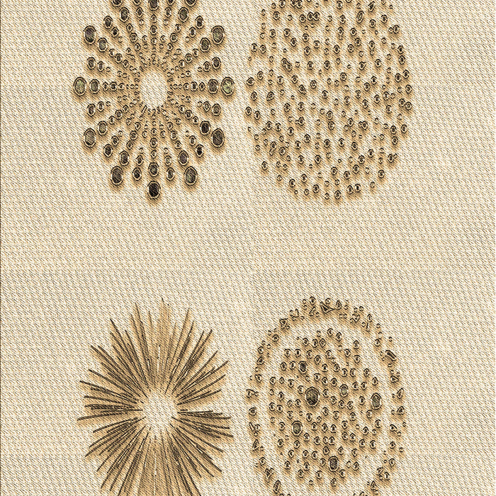 Patterned Peru Brown Rug, pat898brn