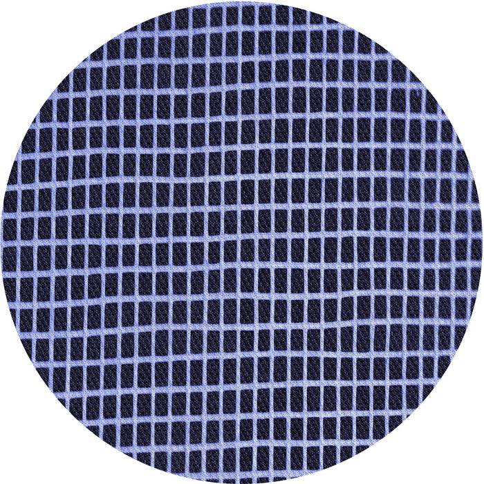 Square Patterned Night Blue Rug, pat9blu