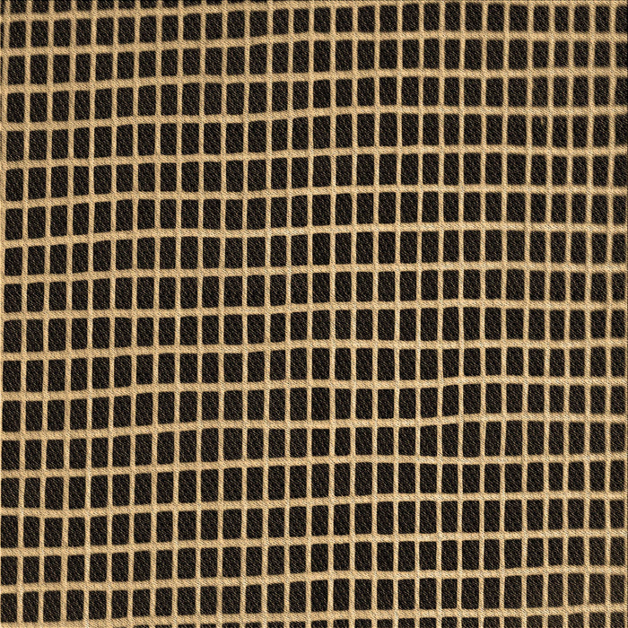 Round Patterned Bronze Brown Rug, pat9brn