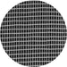 Square Patterned Midnight Gray Rug, pat9gry