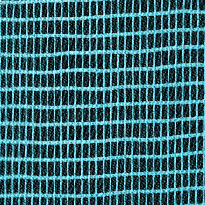 Patterned Dark Turquoise Green Rug, pat9lblu