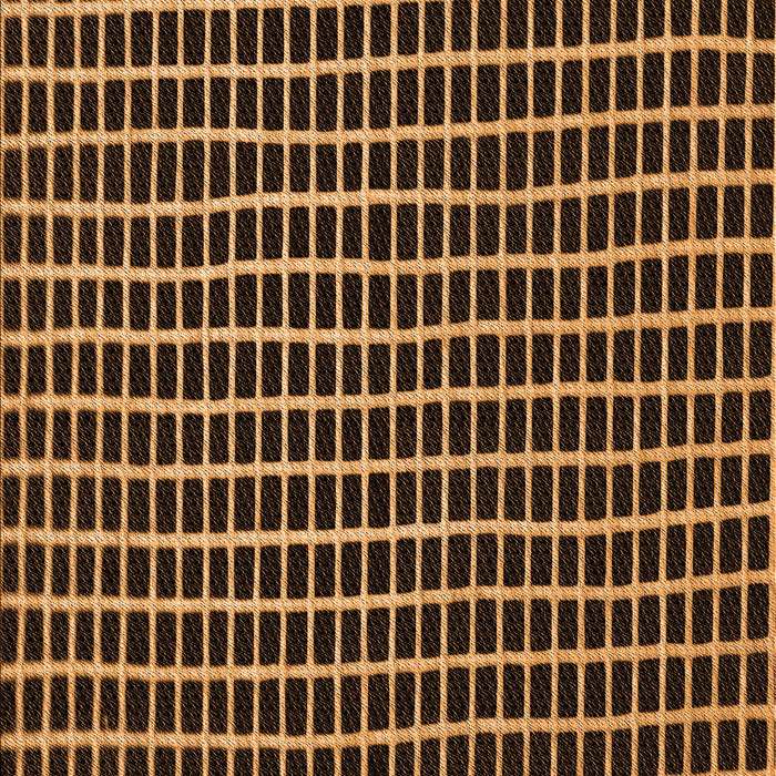 Patterned Orange Rug, pat9org