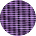 Square Patterned Purple Rug, pat9pur