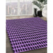 Machine Washable Transitional Purple Rug in a Family Room, wshpat9pur