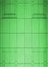 Patterned Neon Green Rug, pat90grn