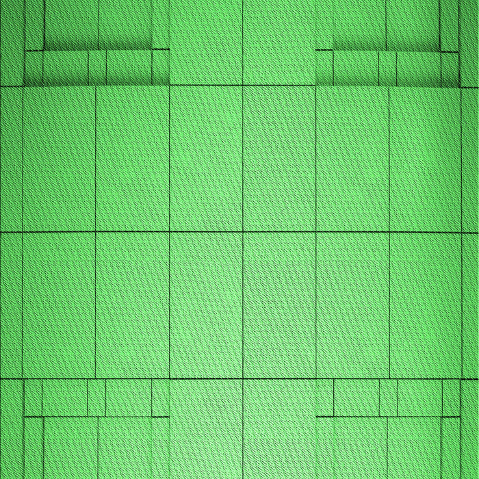 Patterned Neon Green Rug, pat90grn