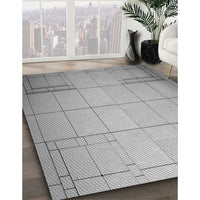 Patterned Gray Rug, pat90gry