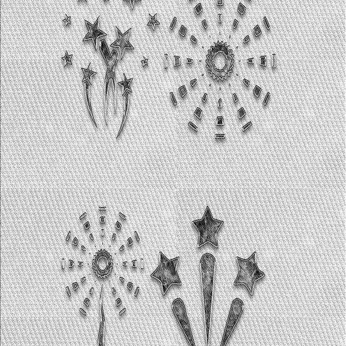 Patterned Platinum Gray Rug, pat900gry