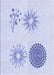 Patterned Lavender Blue Rug, pat902blu