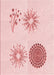 Patterned Pastel Red Pink Rug, pat902rd