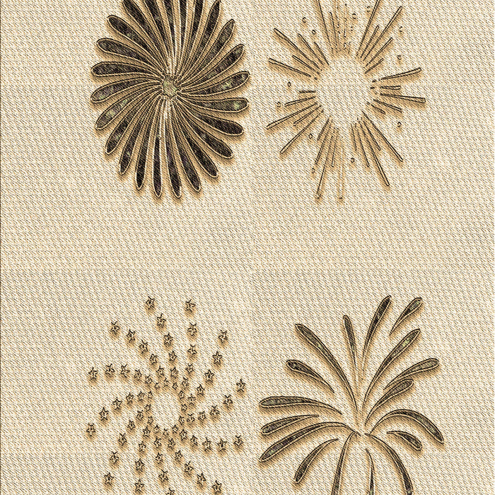 Patterned Peru Brown Rug, pat903brn