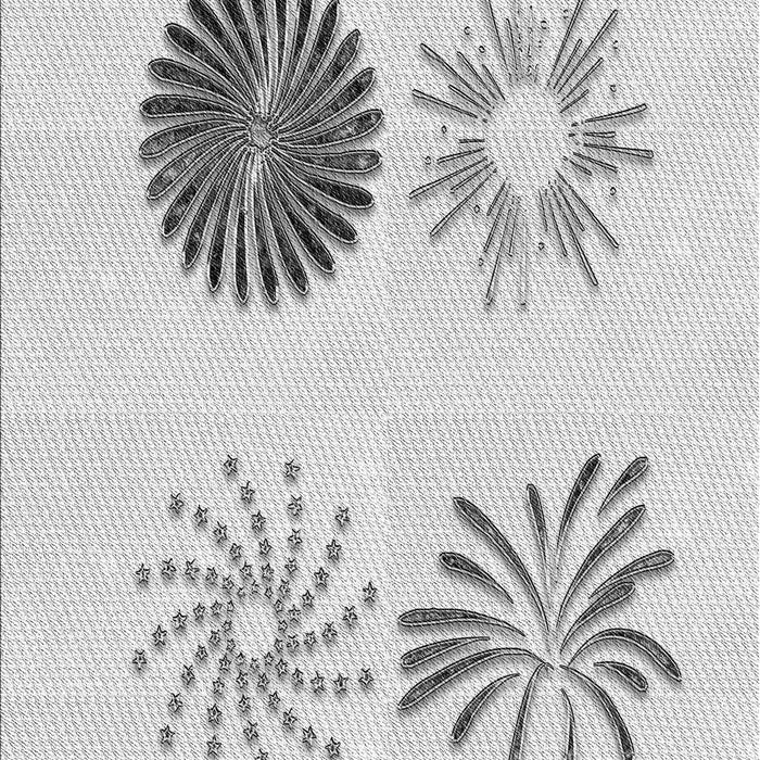 Patterned Platinum Gray Rug, pat903gry