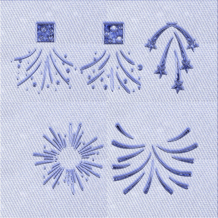 Round Machine Washable Transitional Lavender Blue Rug, wshpat904blu