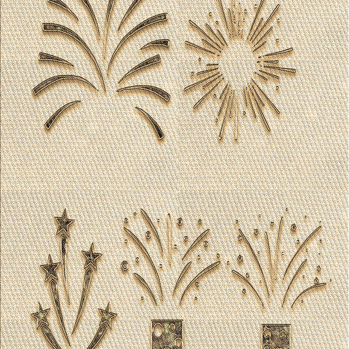 Patterned Brown Sand Brown Rug, pat904brn