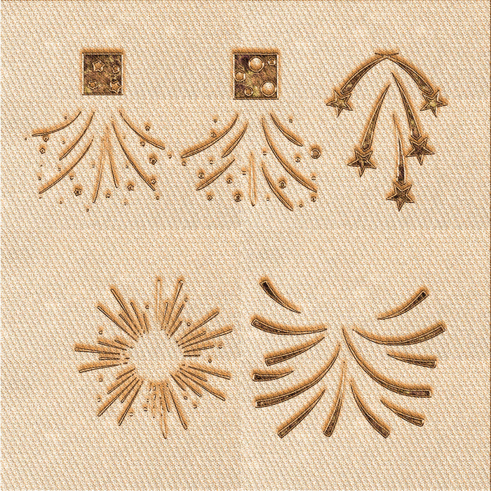 Round Patterned Brown Sand Brown Rug, pat904org