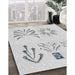 Machine Washable Transitional White Smoke Rug in a Family Room, wshpat904