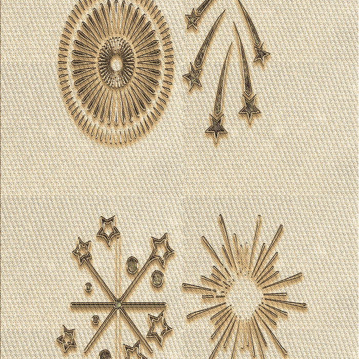 Patterned Peach Beige Rug, pat905brn