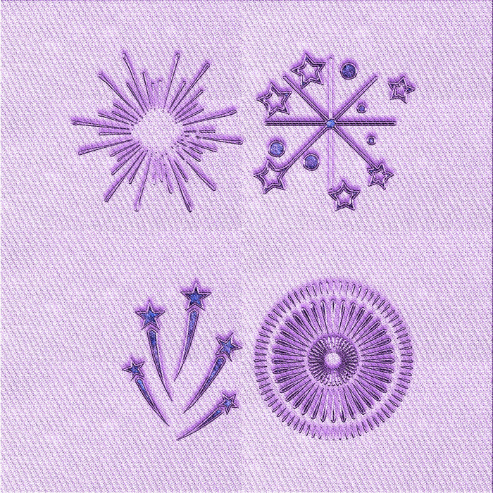 Round Machine Washable Transitional Purple Rug, wshpat905pur