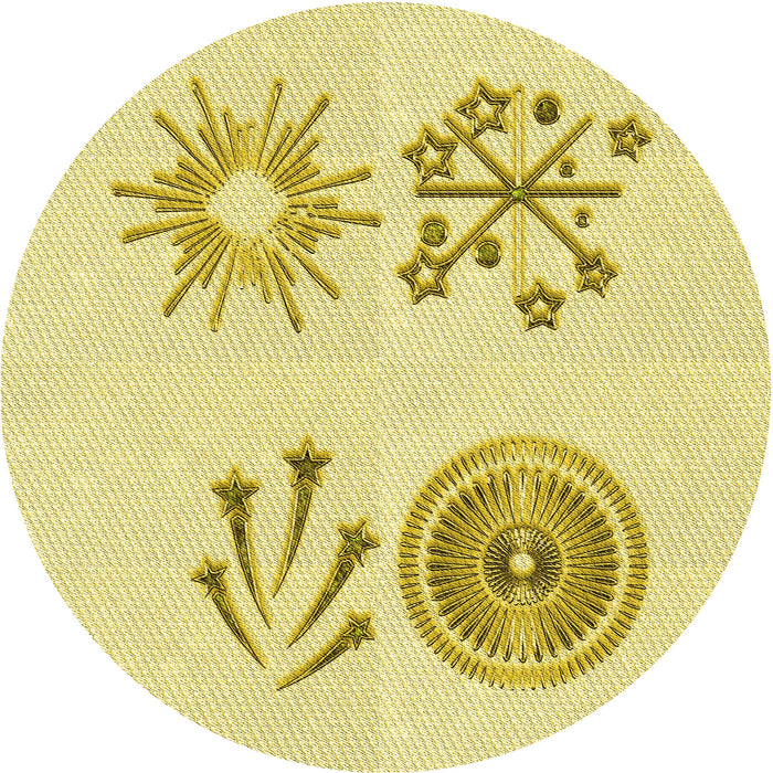 Square Machine Washable Transitional Sun Yellow Rug in a Living Room, wshpat905yw