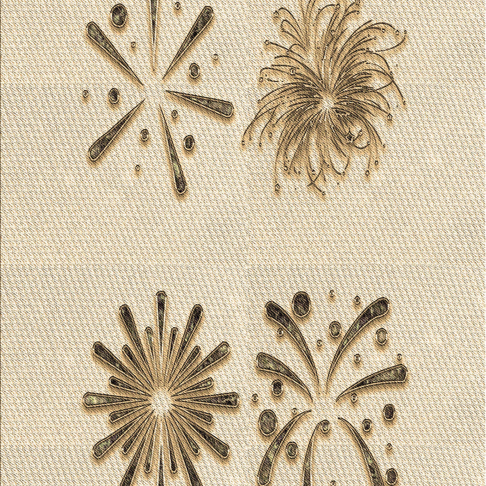 Patterned Peru Brown Rug, pat906brn