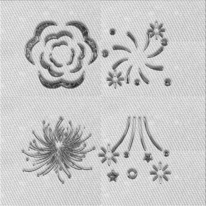 Round Patterned Platinum Gray Rug, pat907gry