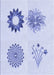 Patterned Lavender Blue Rug, pat908blu