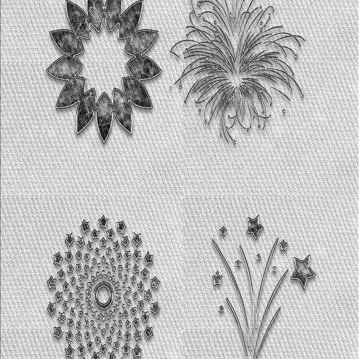 Patterned Platinum Gray Rug, pat908gry