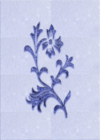 Machine Washable Transitional Lavender Blue Rug, wshpat909blu