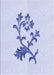 Patterned Lavender Blue Rug, pat909blu