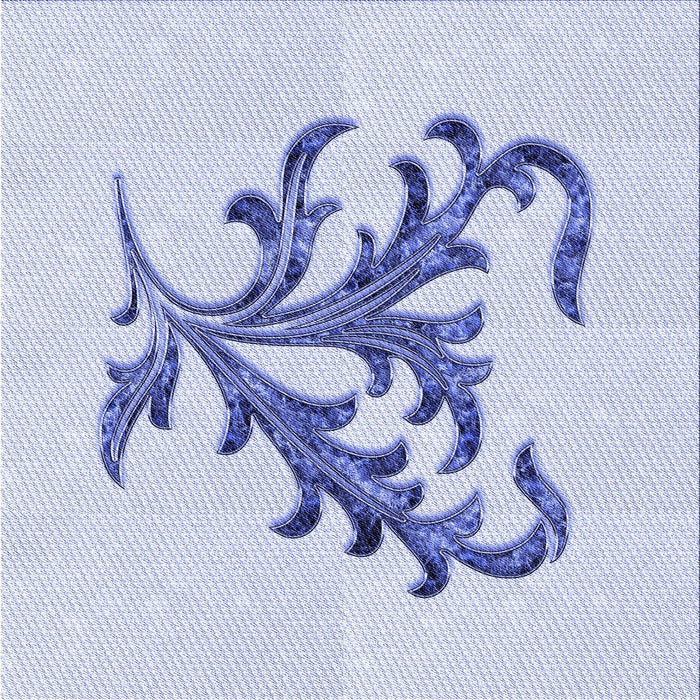 Round Machine Washable Transitional Lavender Blue Rug, wshpat910blu