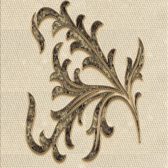 Patterned Wheat Beige Rug, pat910brn