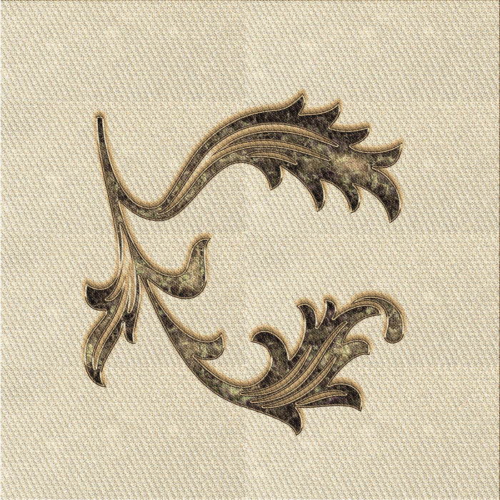 Round Machine Washable Transitional Peru Brown Rug, wshpat912brn