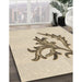 Patterned Peru Brown Rug in Family Room, pat914brn