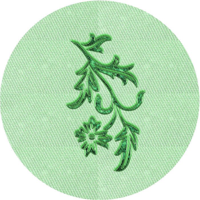 Square Machine Washable Transitional Mint Green Rug in a Living Room, wshpat915grn