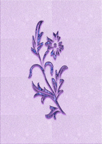 Machine Washable Transitional Bright Lilac Purple Rug, wshpat915pur