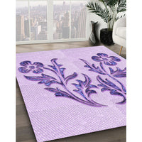 Patterned Purple Rug, pat916pur