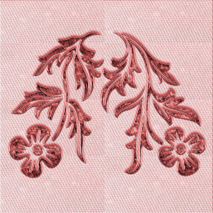 Round Patterned Light Rose Pink Rug, pat916rd